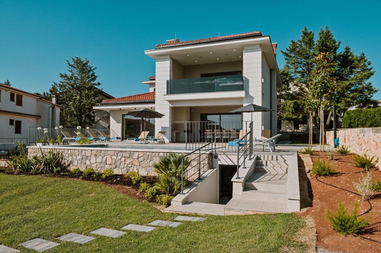 Luxury Villa Luana Malinska Buitenkant foto